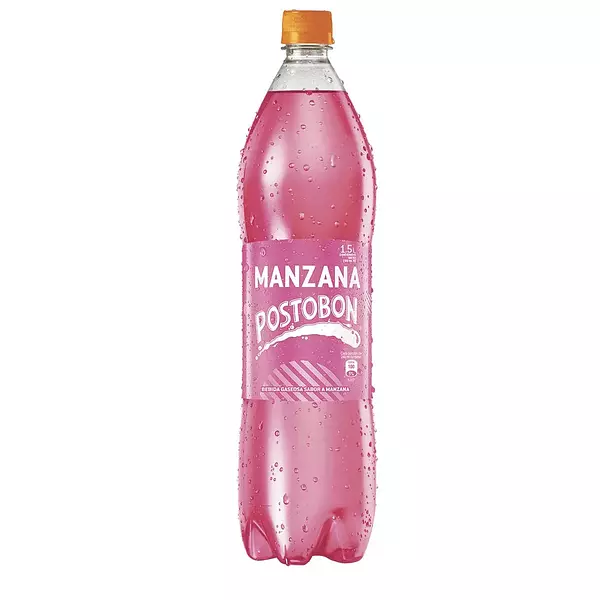 Gaseosa Postobón Manzana Botella De 1.5 Litros