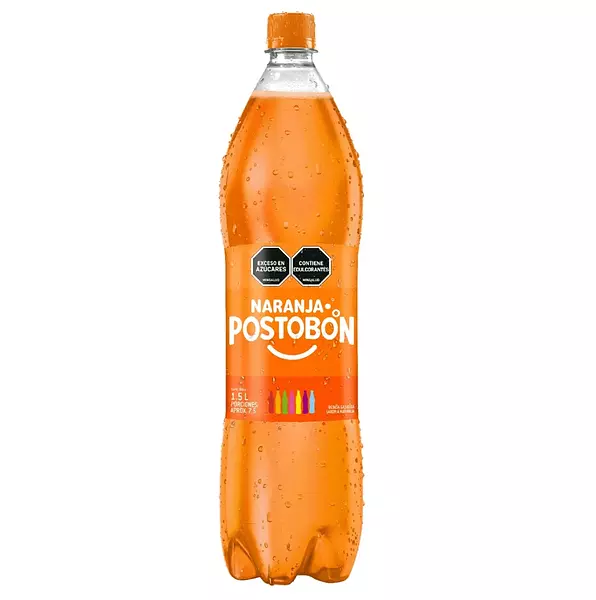 Gaseosa Postobón Naranja De 1.5 Litros