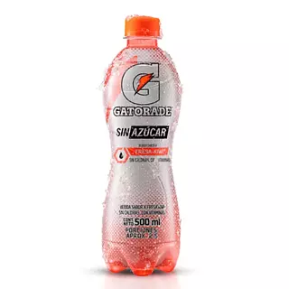 Gatorade Sin Azúcar Fresa - Kiwi X 500 Ml