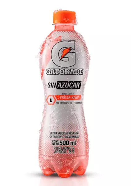 Gatorade Sin Azúcar Fresa - Kiwi X 500 Ml