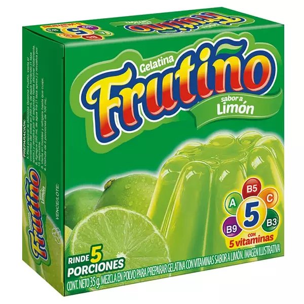 Gelatina Frutiño Limón De 40g