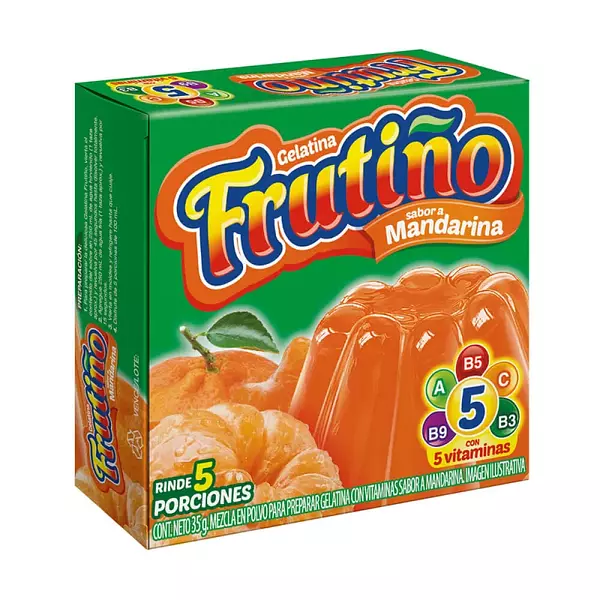 Gelatina Frutiño Mandarina De 40g