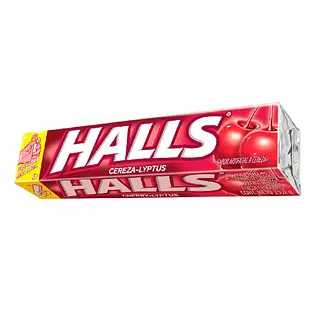 Halls Barra Cereza X 9 Pastillas