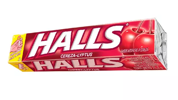 Halls Barra Cereza X 9 Pastillas