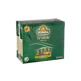 Hindu Te Verde Original X 10 Unidades