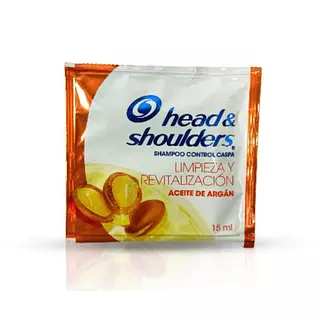 Shampoo Head & Shoulders Aceite De Argán X 15 Ml
