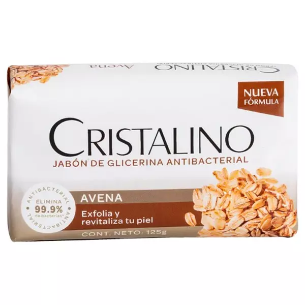 Jabón Cristalino Avena X 125g