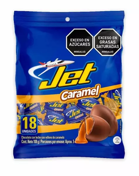 Jet Caramel Bolsa X 18 Unidades