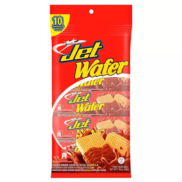 Galletas Wafer Jet X 10 Unidades