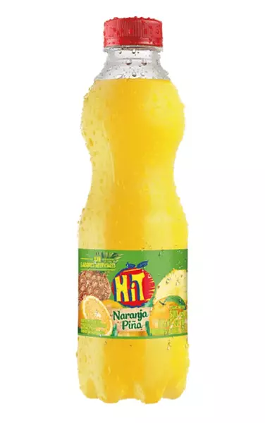 Jugo Hit Naranja Piña Botella De 500ml