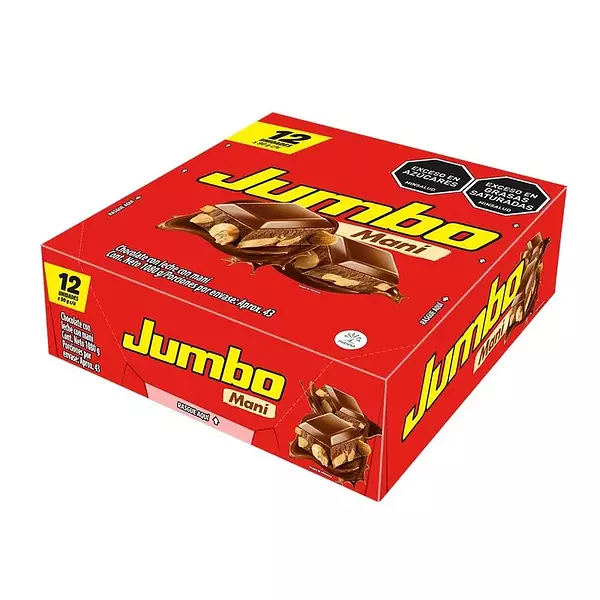 Jumbo Mani De 90g Caja X 12 Unidades