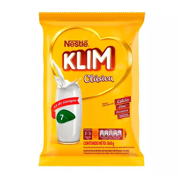 Leche En Polvo Klim Clásica X 840g