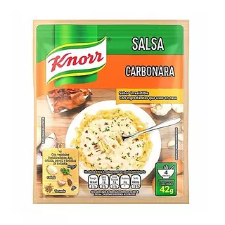 Salsa Carbonara Knorr De 42g