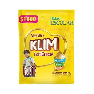 Leche Klim Forticrece X 26g