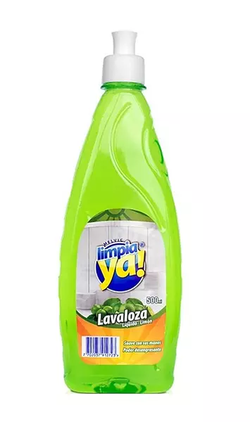 Lavaloza Liquido Limón Limpia Ya De 500ml