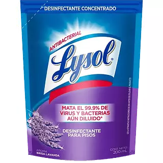 Desinfectante Para Pisos Laysol Lavanda X 200ml