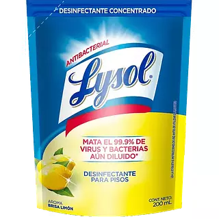 Desinfectante Para Pisos Laysol Limón X 200ml