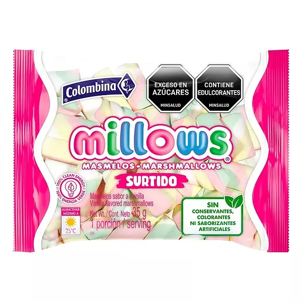 Millows Masmellos Surtido De 35g