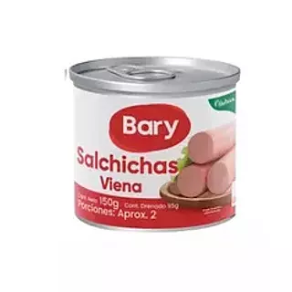 Salchichas Viena Bary X150g