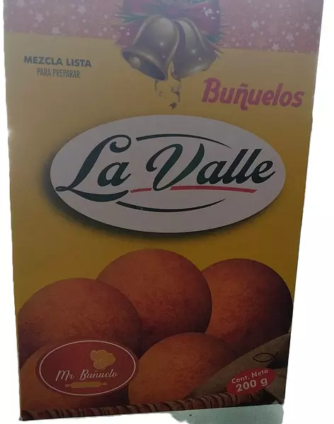 Buñuelos La Valle X 200gr (Mezcla Lista)