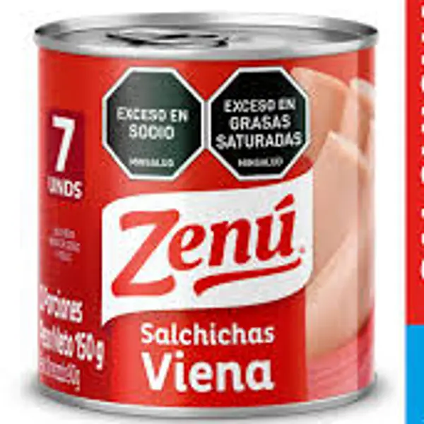 Salchicha Viena Zenu De 150g