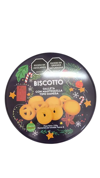 Galletas Navideñas Biscotto Caseritas X 220gr