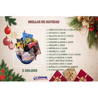 Ancheta Brillos De Navidad