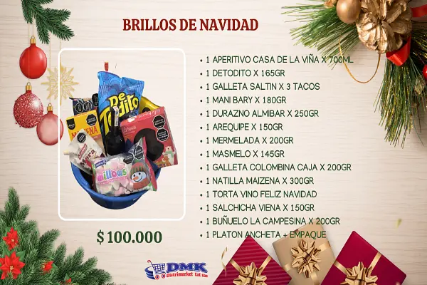 Ancheta Brillos De Navidad