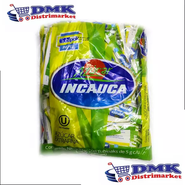 Azucar Incauca Tubipacks De 5 G X 200 Sbs