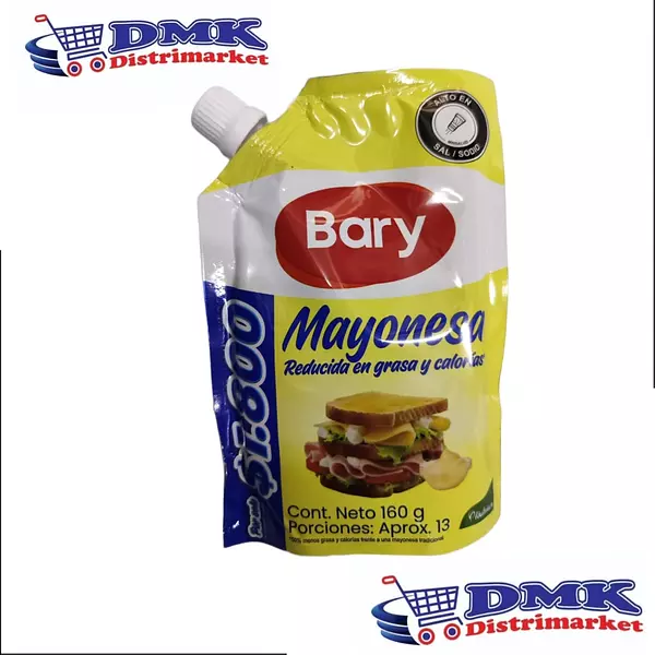 Salsa Mayonesa Bary De 160g