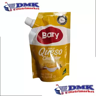 Salsa Queso Cheddar Bary De 200g