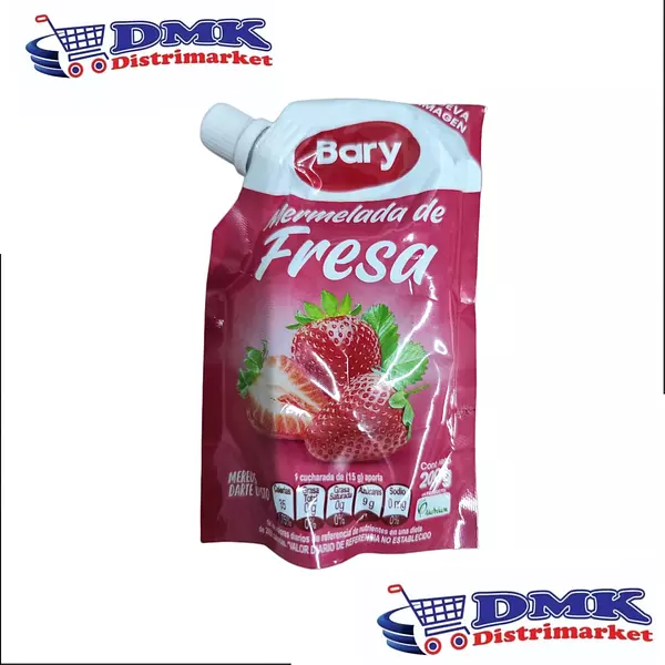 Mermelada De Fresa Bary De 200g