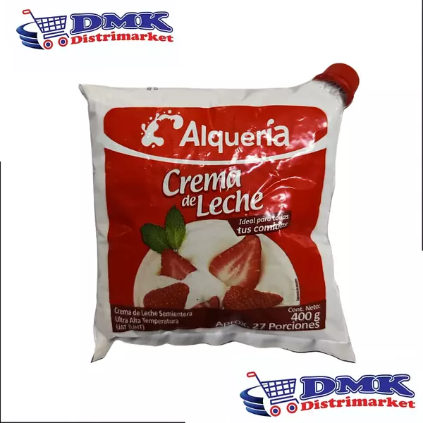 Crema De Leche Alquería X 400gr