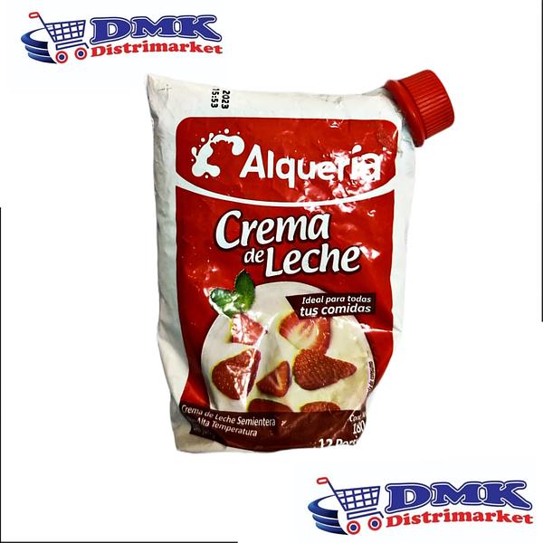 Crema de leche bolsa Alqueria 900ml - Tiendas Jumbo