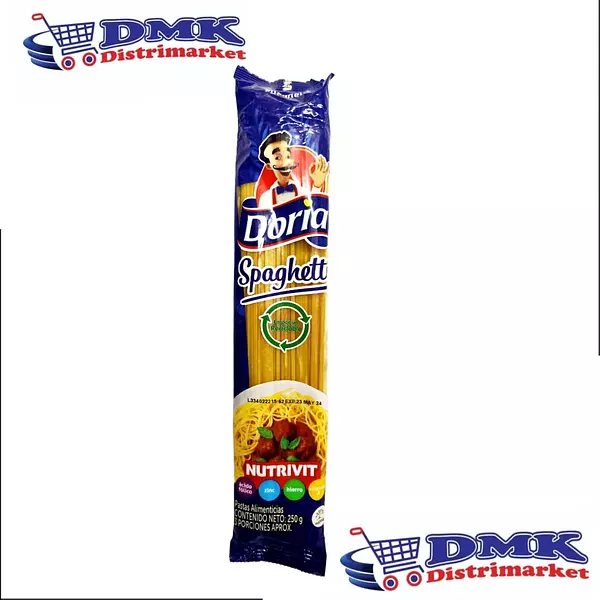 Pastas Doria Spaguetti X 250g