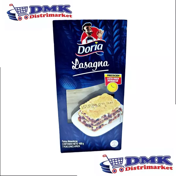 Pastas Doria Lasagna Precocida