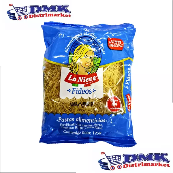 Pasta La Nieve Fideos X 125gr