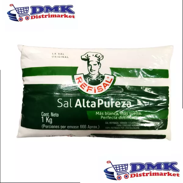 Sal Refisal Alta Pureza 1000gr