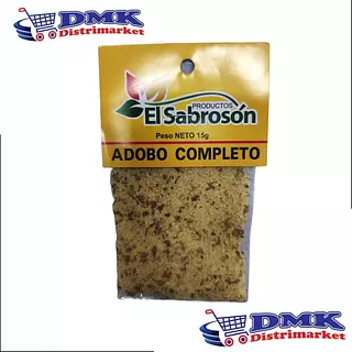Adobo Completo El Sabroson Sobre De 15 G