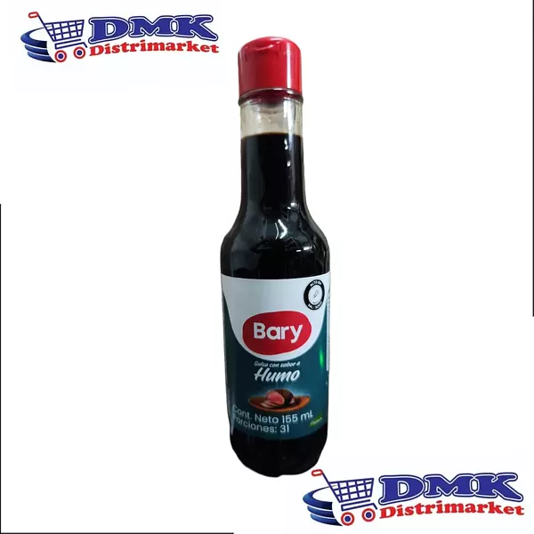 Salsa Con Sabor A Humo Bary Botella De 155ml