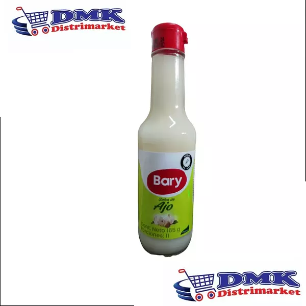 Salsa De Ajo Bary Botella De 155ml