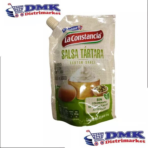 Salsa Tartara La Constancia De 380g