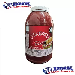 Salsa Con Tomate Pompeya De 4100g