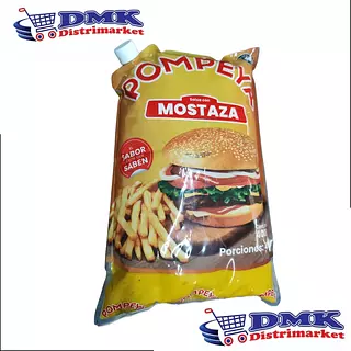 Salsa Con Mostaza Pompeya De 4000g