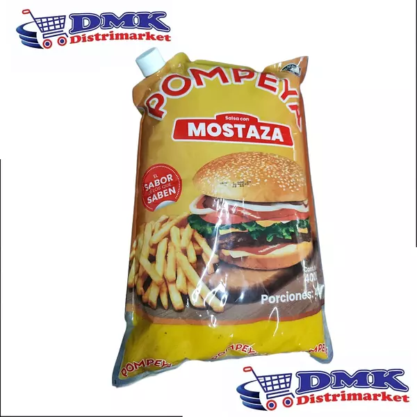 Salsa Con Mostaza Pompeya De 4000g