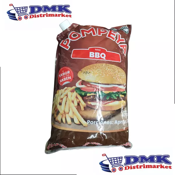 Salsa Bbq Pompeya De 4000g