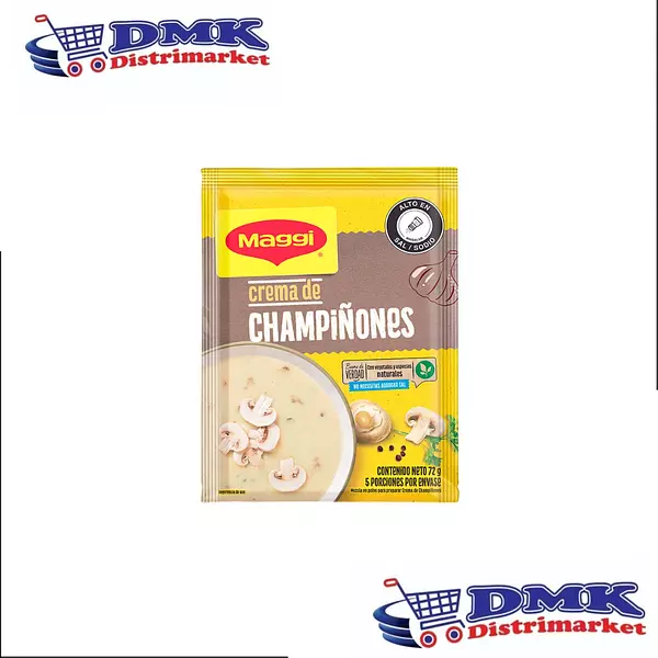 Crema Maggi Champiñones De 72g