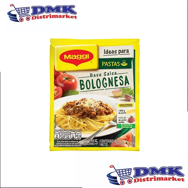 Base Salsa Maggi Pastas Bolognesa De 50g