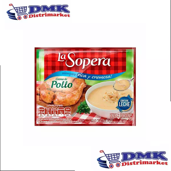 Crema De Pollo La Sopera De 42,5g