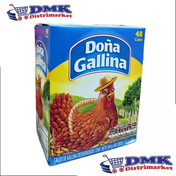 Doña Gallina Caja De 48 Cubos
